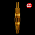 Aurora Cascade Gold Wall Light
