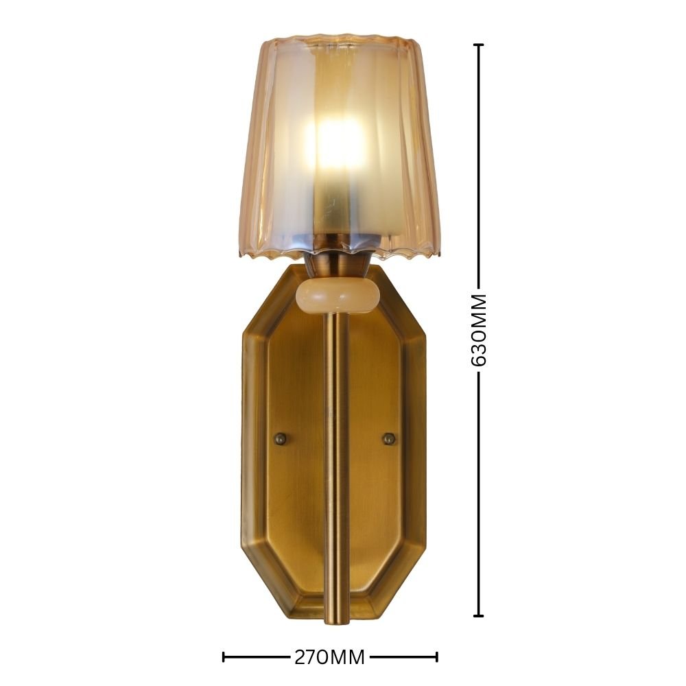 Nouveau Glow Modern Luxury Wall Light