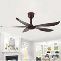 Catbird Brown Ceiling Fan | 55W BLDC Motor | 1400mm | Wooden Body