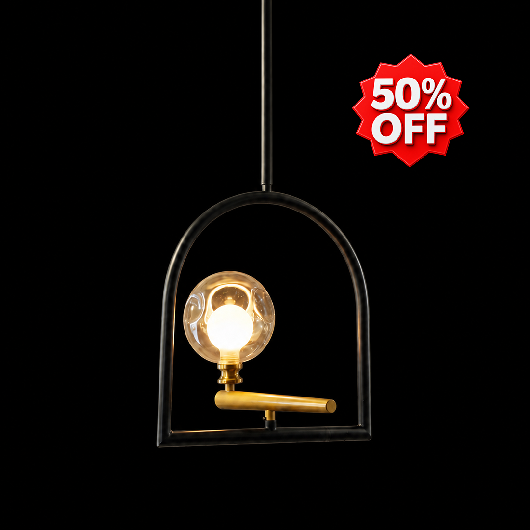 Halo Arc Pendant Light