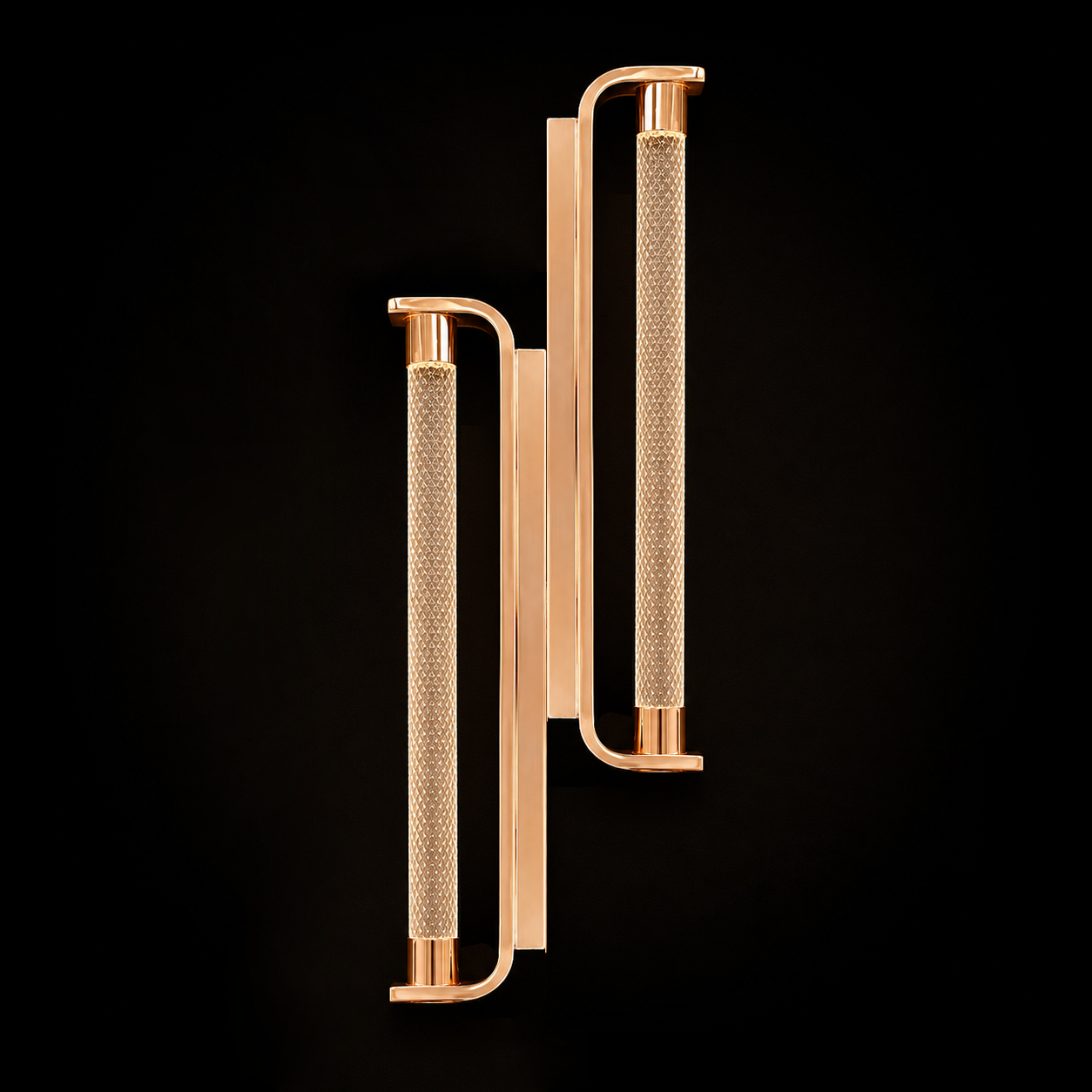 Lyra Twin Crystal Wall Light
