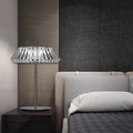 Crystal Halo Modern Table Lamp