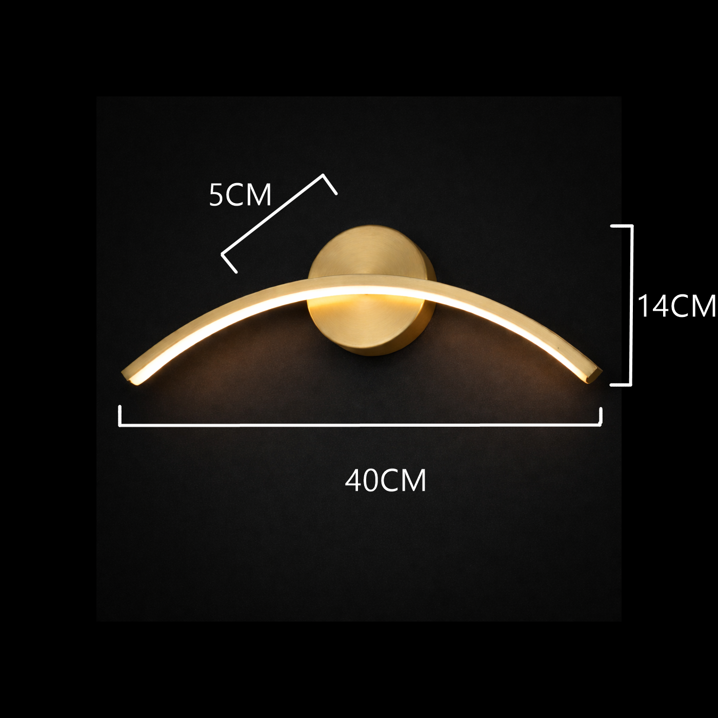 Nova Curve Wall Light