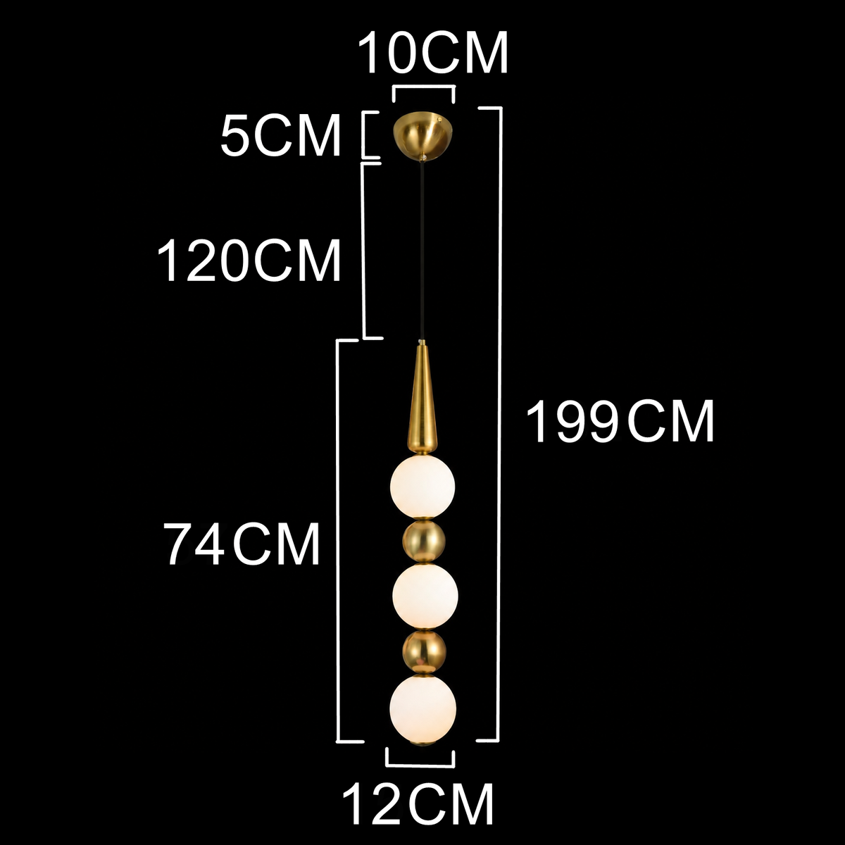 Auric Cascade Pendant Light – Modern Luxury with Timeless Elegance
