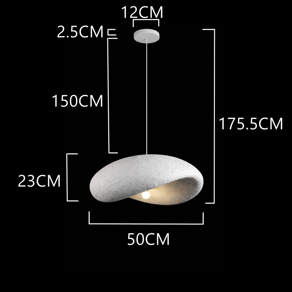 Elegant Abstract Pendant Light for Modern Luxury Interiors