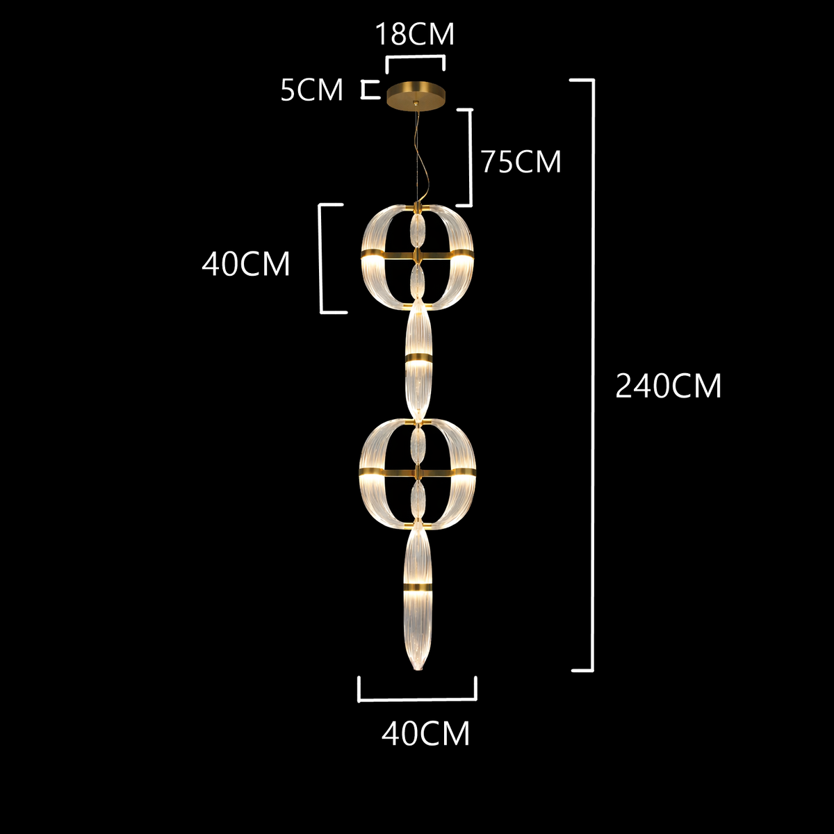 The Golden Rhythm Pendant