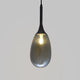 Smoked Drop Glass Pendant Lamp