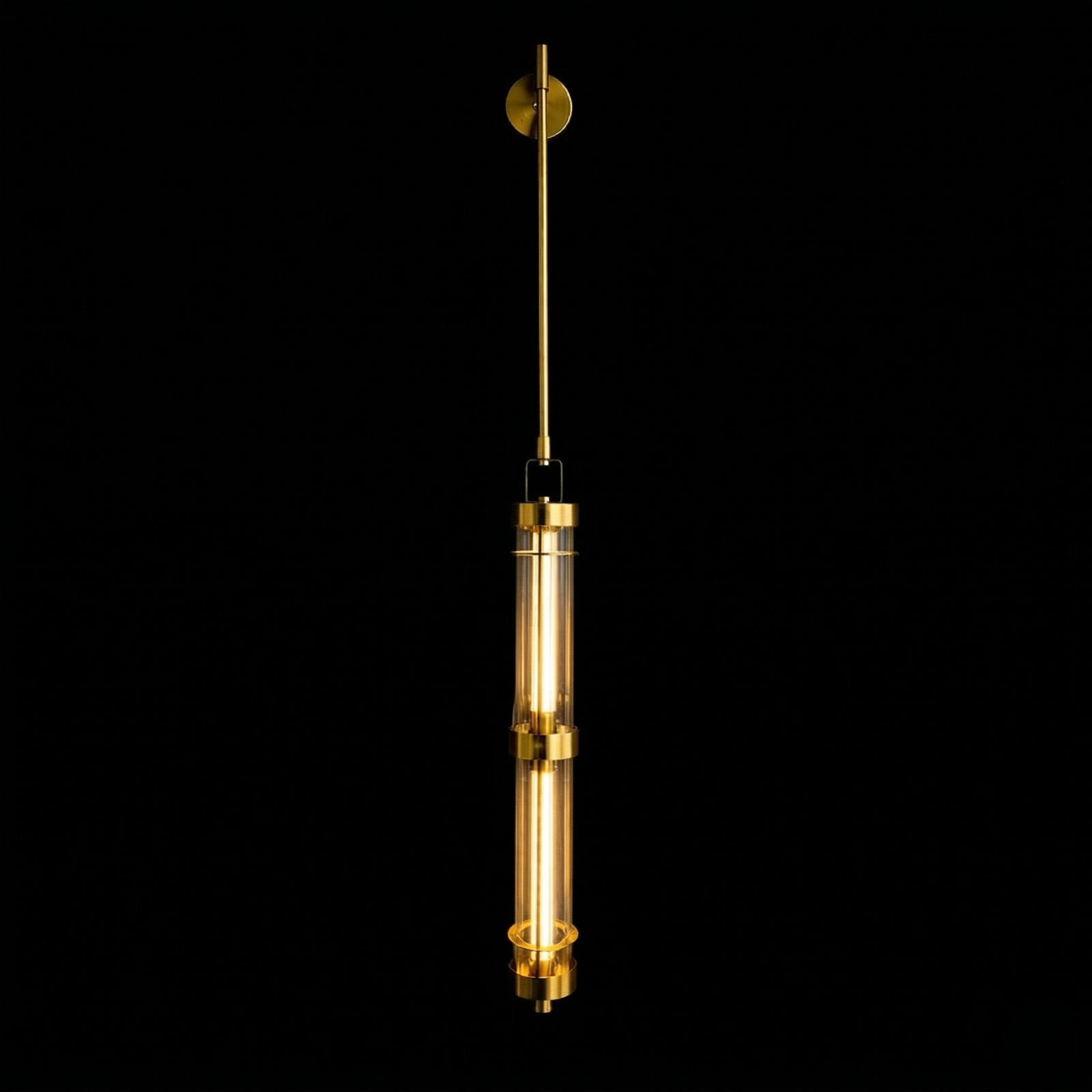 Aurelion Linear Glass Pendant Light