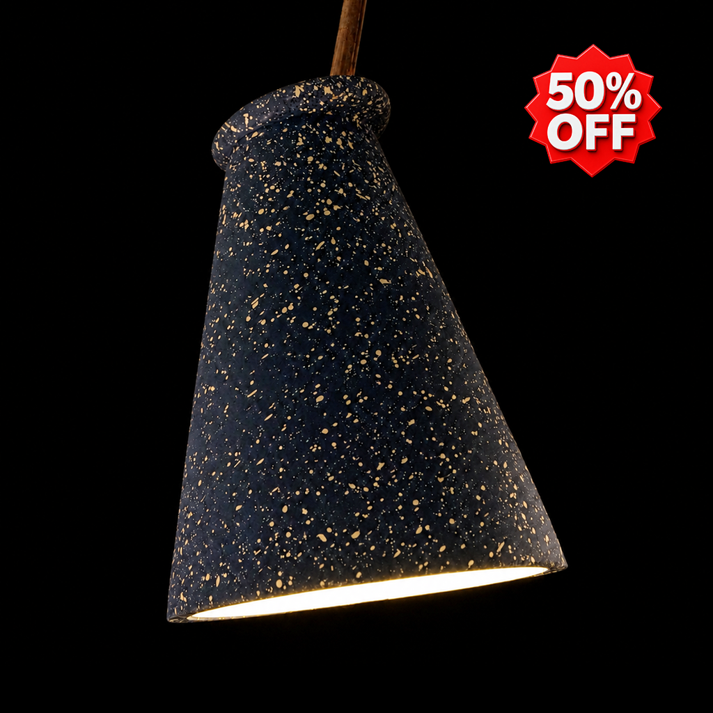 Noire Speckle Pendant