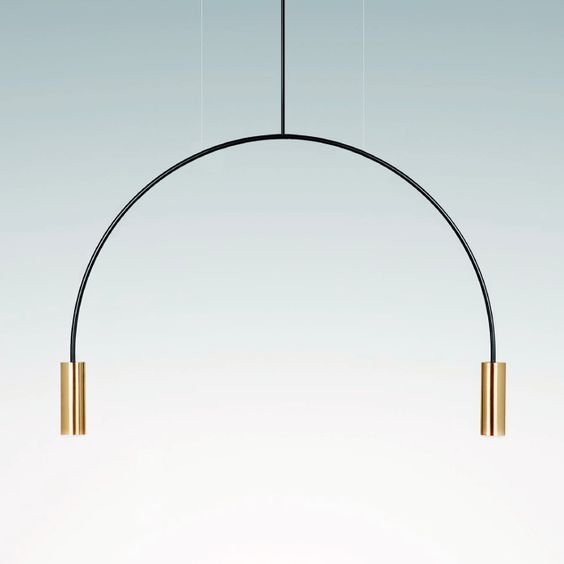 Sinous Twins Pendant Light