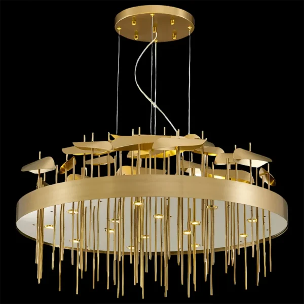Aurora Bronze LED Chandelier
