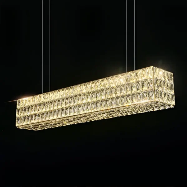 Jewel Drop (Linear) Crystal Chandelier