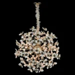 Trilium Ceramica Ceramic Chandelier