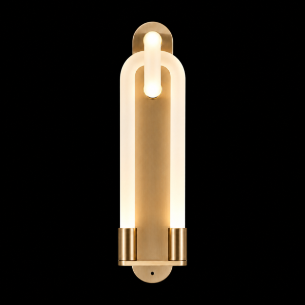 Sculpted Ties LED Wall Lamp