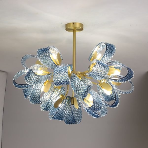 InfiniteInk Glass Chandelier