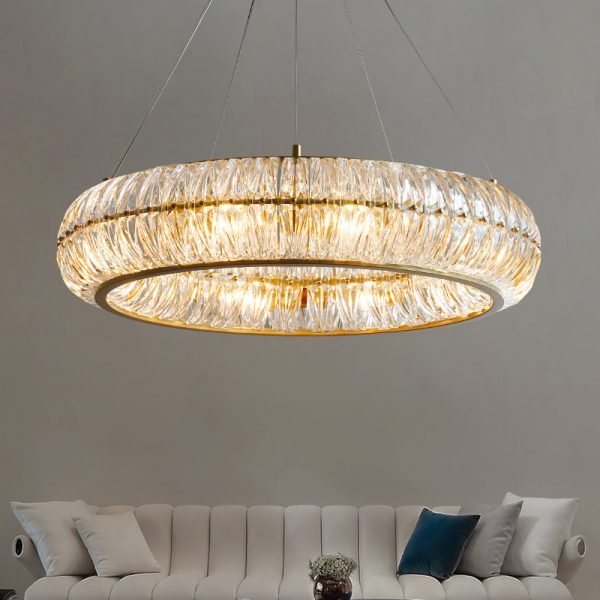 Marigold Glass Chandelier