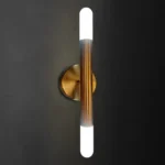 Antiqued Stick Wall Lamp