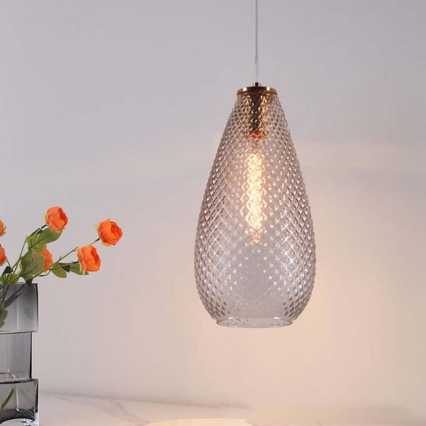 Amber Petals Pendant Lamp