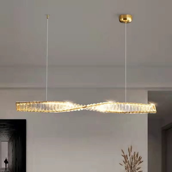 GlintCraft (Horizontal) Pendant Lamp luxury lighting home decor store india