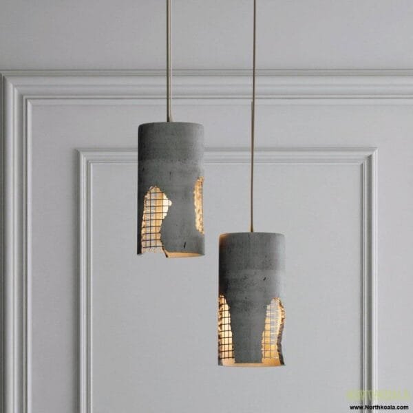 Modern Muse Natural Cement Pendant