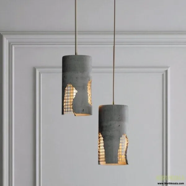 Modern Muse Natural Cement Pendant