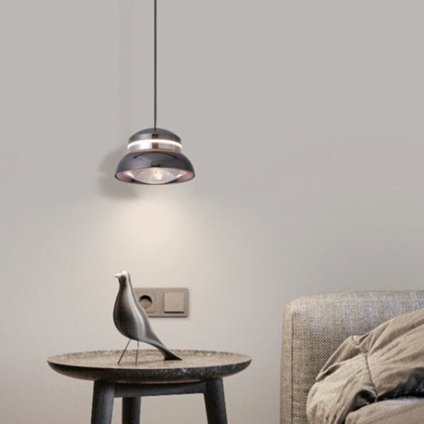 Casimir Pearl Black LED Pendant Lamp