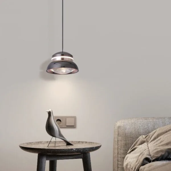 Casimir Pearl Black LED Pendant Lamp