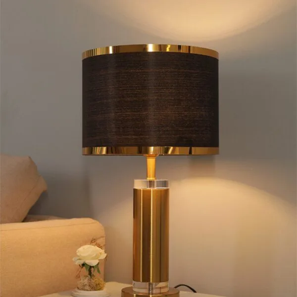 Blink Your Eyes (Iron, Fabric) Table Lamp