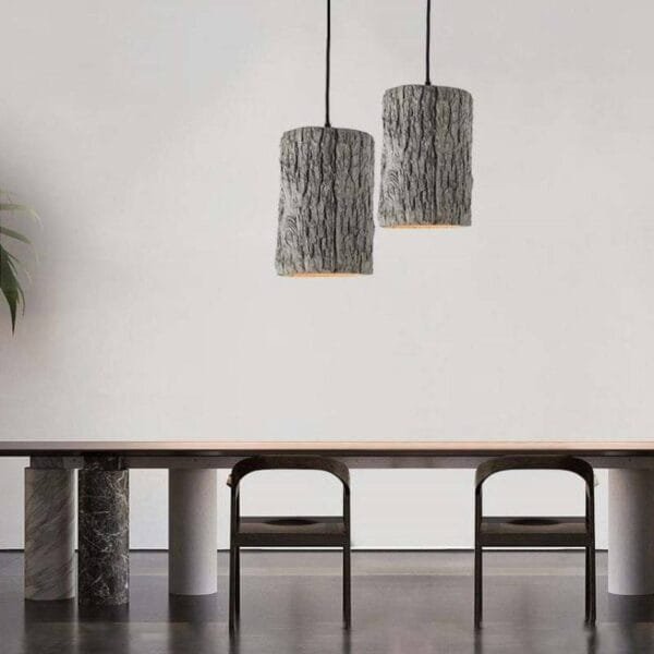 Concrete Chic Natural Cement Pendant