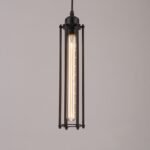 Rustic Refuge Linear Iron Pendant Light