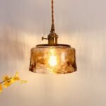 Retroz C Glass Pendant