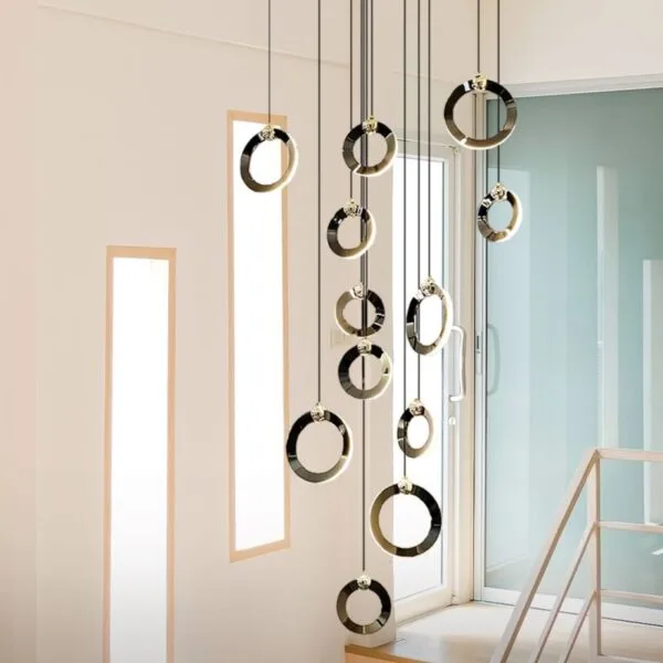 Charcoal (12 Heads) LED Chandelier