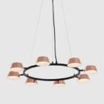 Rosemary Gild LED Chandelier