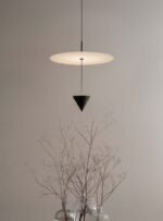 Black & White Minimal Pendant Light