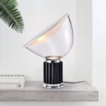 Focus your Vision Glass Table Lamp