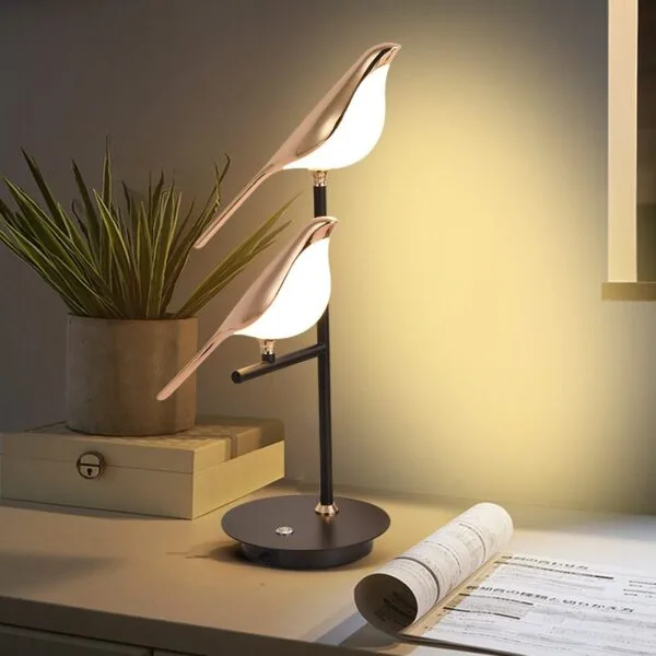 Featherlight Duo Acrylic Table Lamp