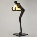 Humanoid Bent(Resin Fiber) Floor Lamp