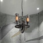 Vintage Gear Pendant Light
