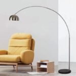 Curve Like CR7 Silver Floor Lamp
