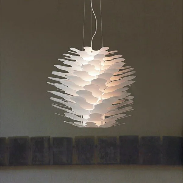 Blumz Wynteraz White Chandelier