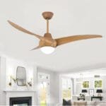 Curlew Pine Under-light Ceiling Fan