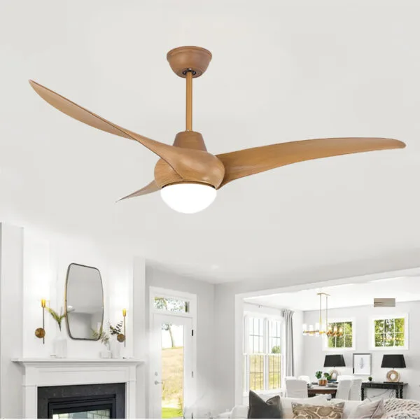 Curlew Pine Under-light Ceiling Fan