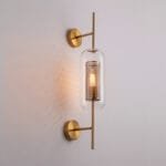 Desire Smoked (Dual) Wall Lamp luxury lighting home decor store india