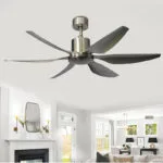 Dove Silver Ceiling Fan