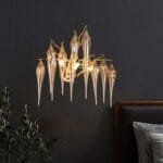 Frozen Drop (Amber) Wall Lamp3