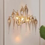 Frozen Drop (Amber) Wall Lamp5