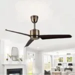 Petrel Coffee Ceiling Fan luxury lighting home decor store india