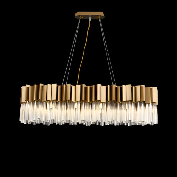 Roman Chic Glass Chandelier