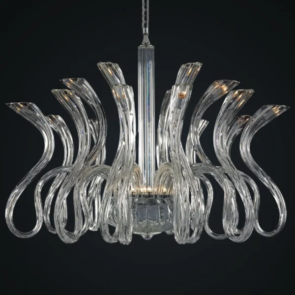 Swirling Glass Illumination