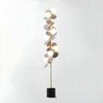 The Shades of Grey Glass Floor Lamp luxury lighting home decor store india
